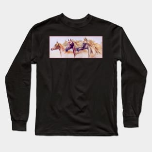 Three Sisters. Arabian horses. Long Sleeve T-Shirt